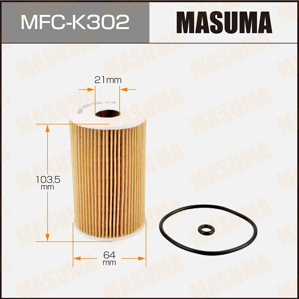 Фильтр масляный HYUNDAI MASUMA MFCK302