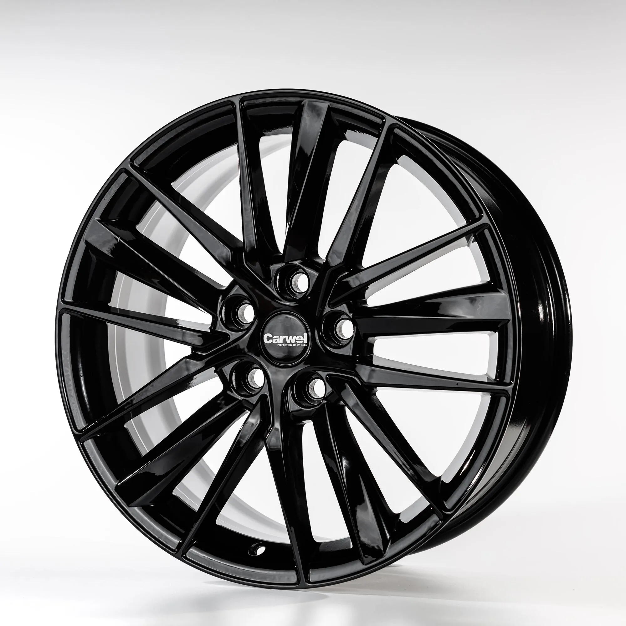 Диск литой R18 8J 5x114.3/60.1 ET50 Carwel Алдан 1807 BL 00110165