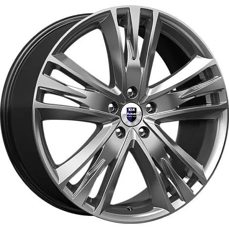 Диск литой R20 8.5J 5x114.3/67.1 ET35 КИК Атлас Дарк платинум 78441