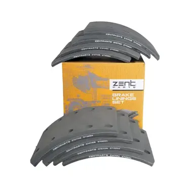 Накладки торм. 1-рем 19032 18.5-11.8 420x180 (с закл.93251 8x15 80) BPW ZENTPARTS Z10702_ZNT