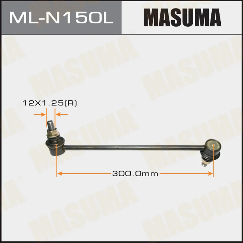 Тяга переднего стабилизатора L NISSAN DUALIS MASUMA ML-N150L