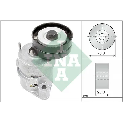 Ролик-Натяжитель приводного ремня INA 534 0102 30