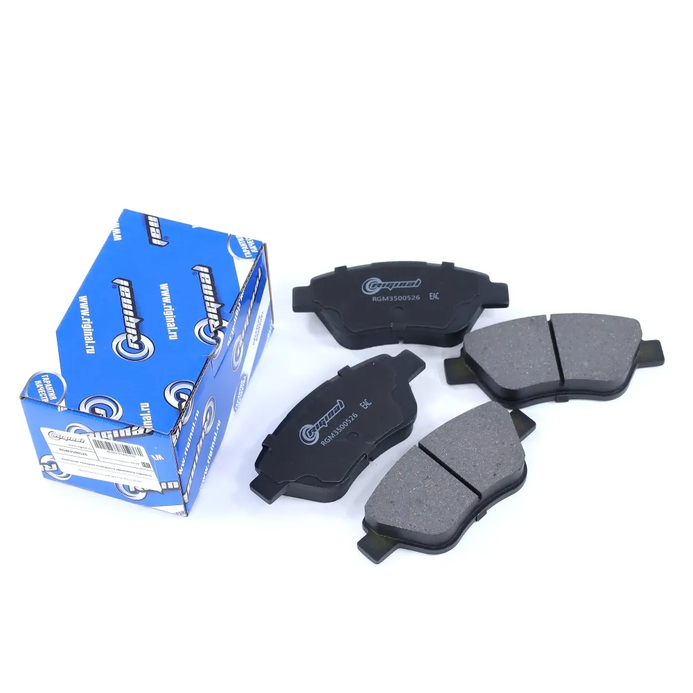 Колодка тормозная передняя (кт.4шт.) для а/м Fiat Albea 01-09 (77362179) Riginal RGM3500526