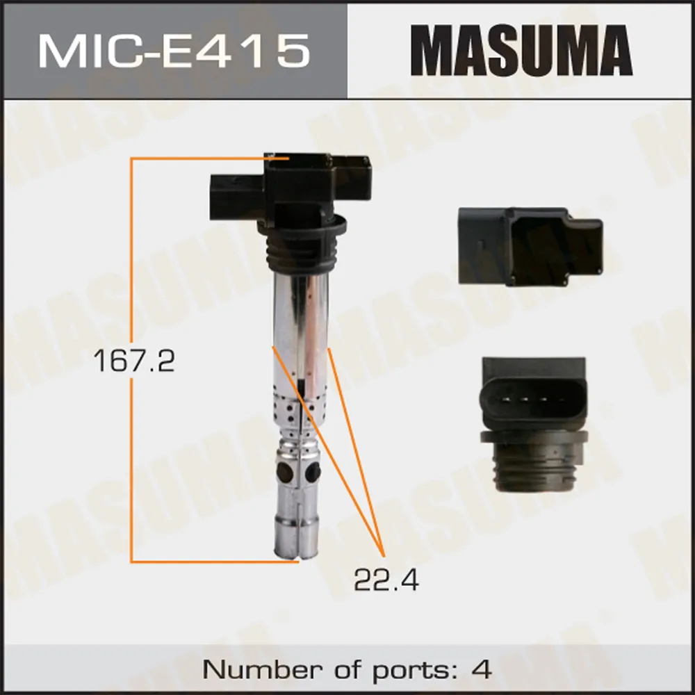 Катушка зажигания MASUMA MIC-E415