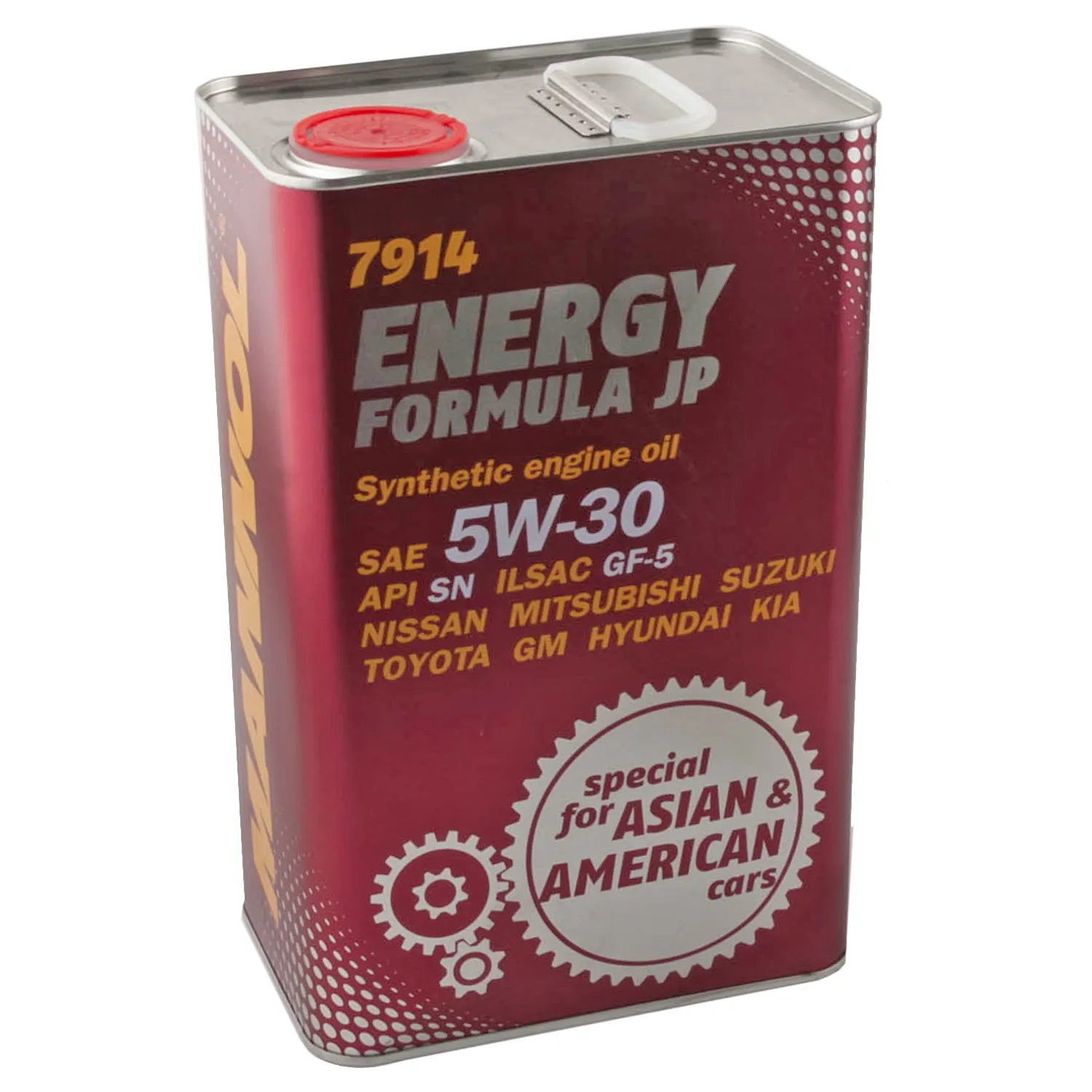 Масло моторное MANNOL Energy Formula JP 5W-30 синтетическое 1 л 79141