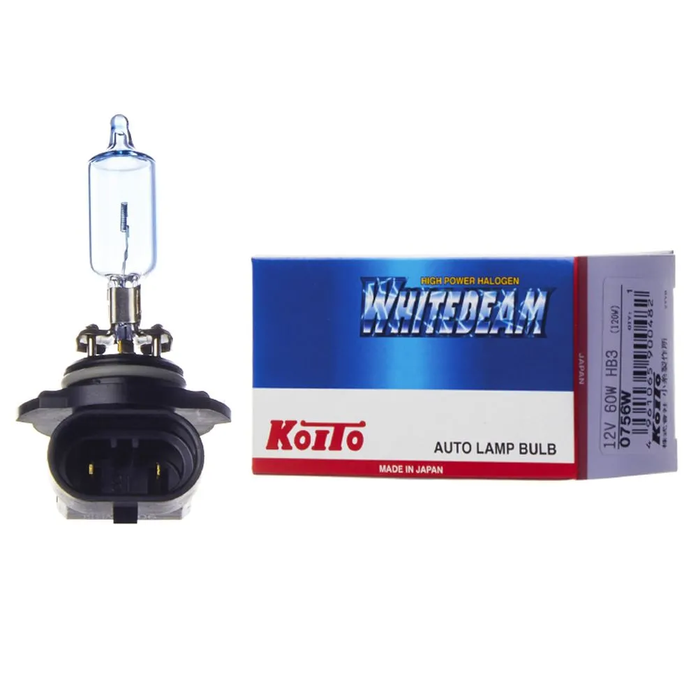 Лампа 12V HB3 65W 4200K KOITO Whitebeam 1 шт. картон 9005 0756W
