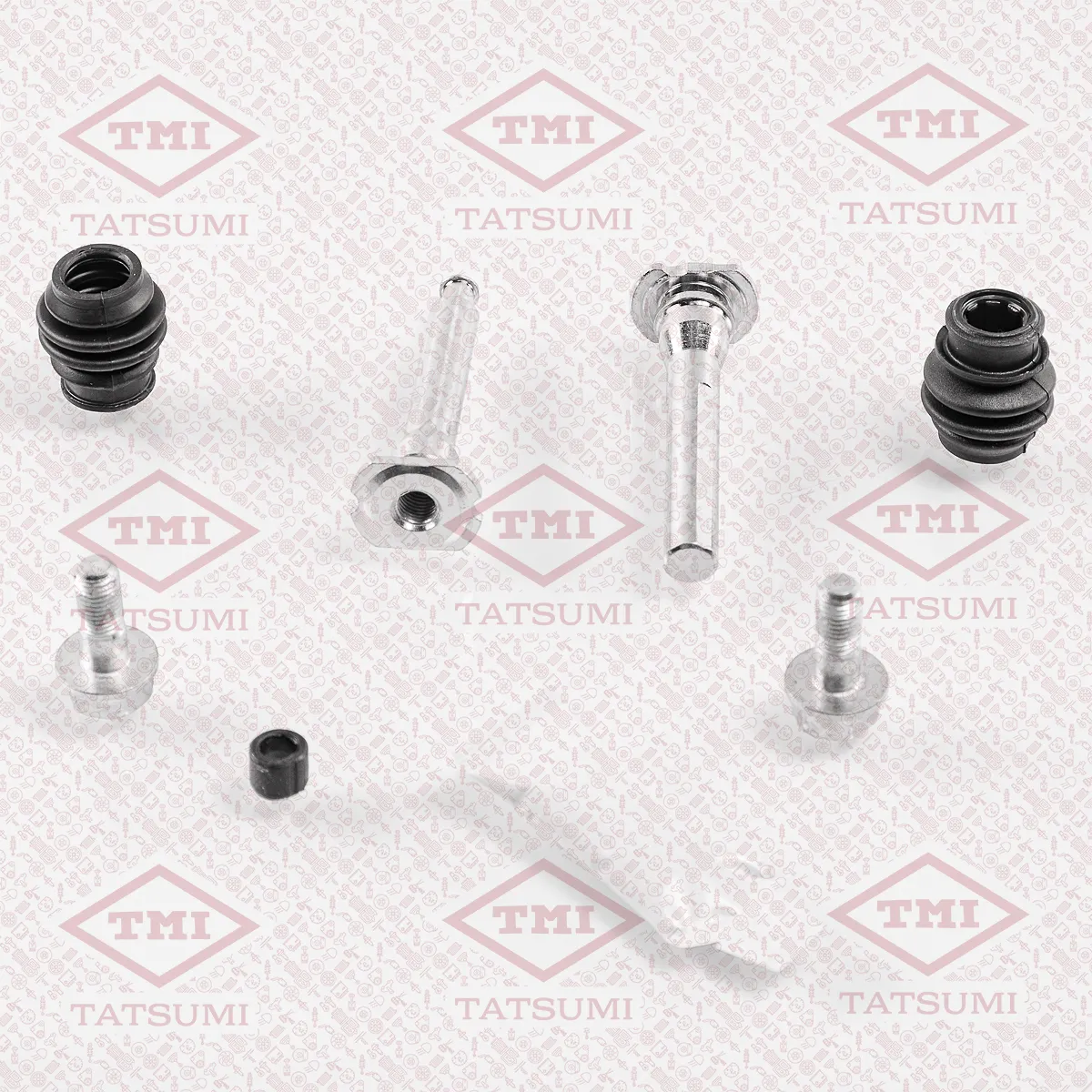 Ремкомплект направляющих тормозного суппорта переднего HONDA/MITSUBISHI/NISSAN/SUBARU/TOYOTA TATSUMI TCG1296