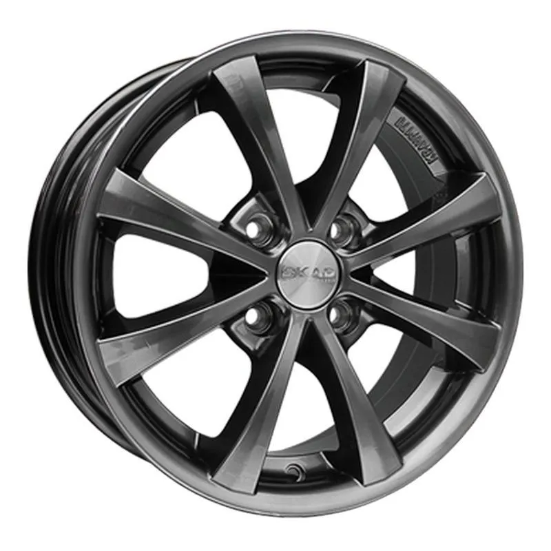 Диск литой R13 5.5J 4x100/67.1 ET35 СКАД Каллисто графит 0850127
