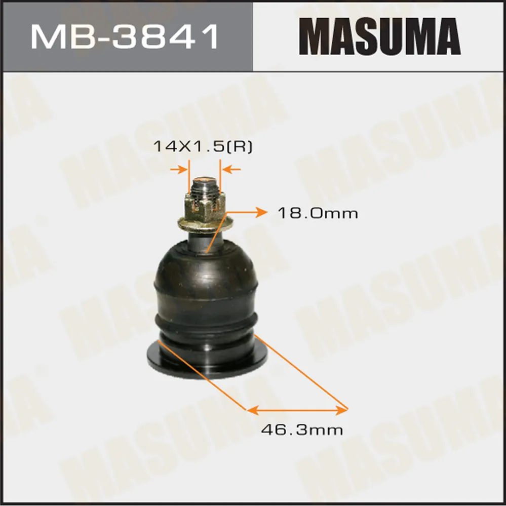 Опора шаровая TOYOTA 4RUNNER MASUMA MB-3841