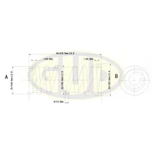 ПРУЖИНА ПЕР Renault Megane 1.4-1.8 16V 96-02 G.U.D GCS072923
