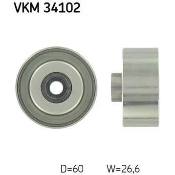 Ролик обводной FORD SKF VKM34102