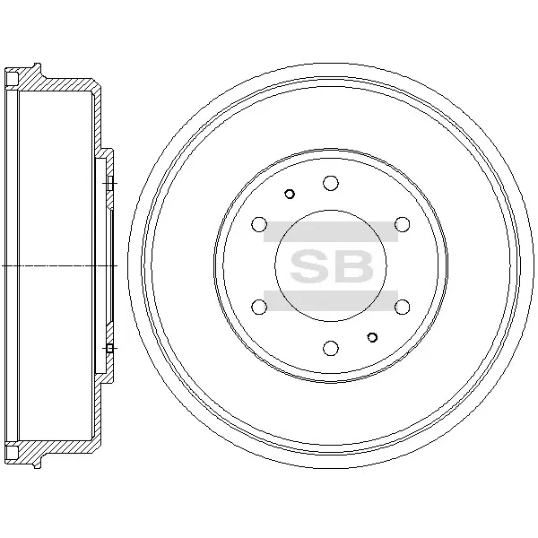 Диск тормозной MITSUBISHI L200 SANGSIN BRAKE SD4334