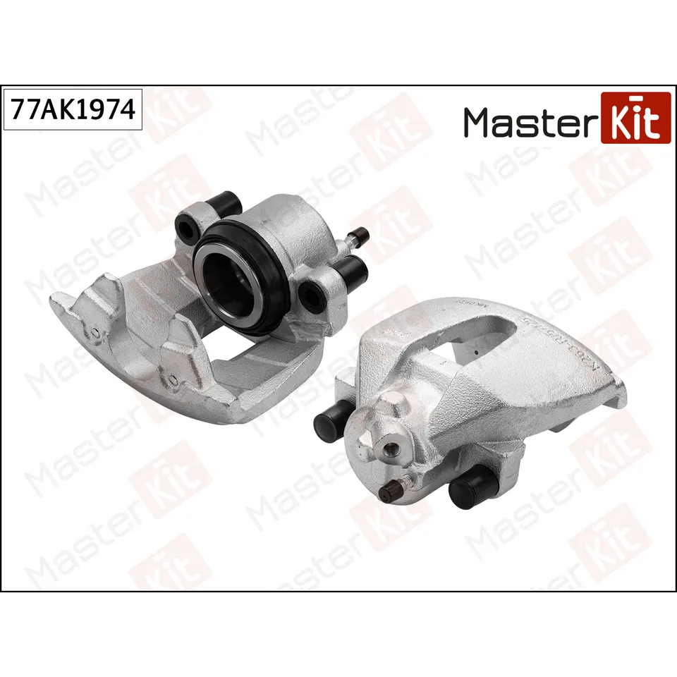 Суппорт тормозной MAZDA 3/FORD FOCUS/VOLVO S40 пер.прав. MASTERKIT 77AK1974