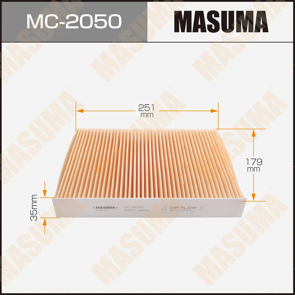 Фильтр салонный NISSAN X-TRAIL MASUMA MC-2050