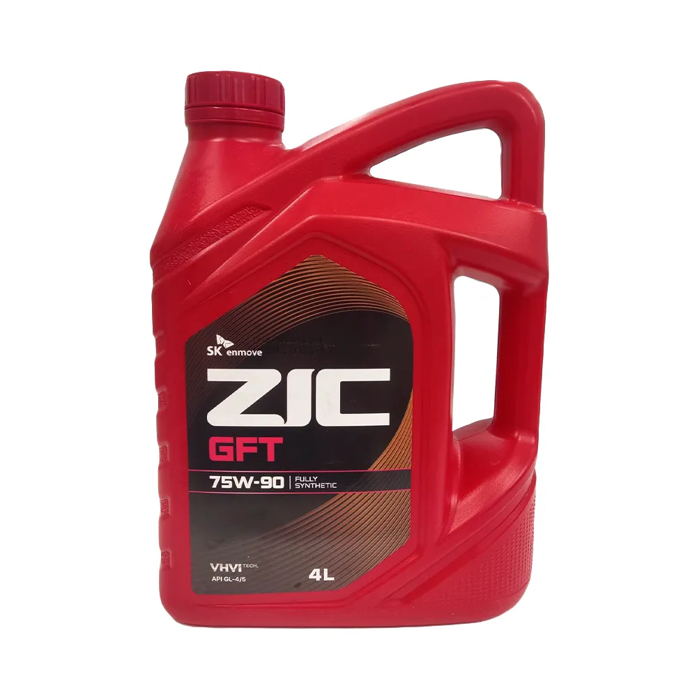 Уценка Масло трансмиссионное ZIC GFT 75W-90 синтетическое 4 л 162629-N1