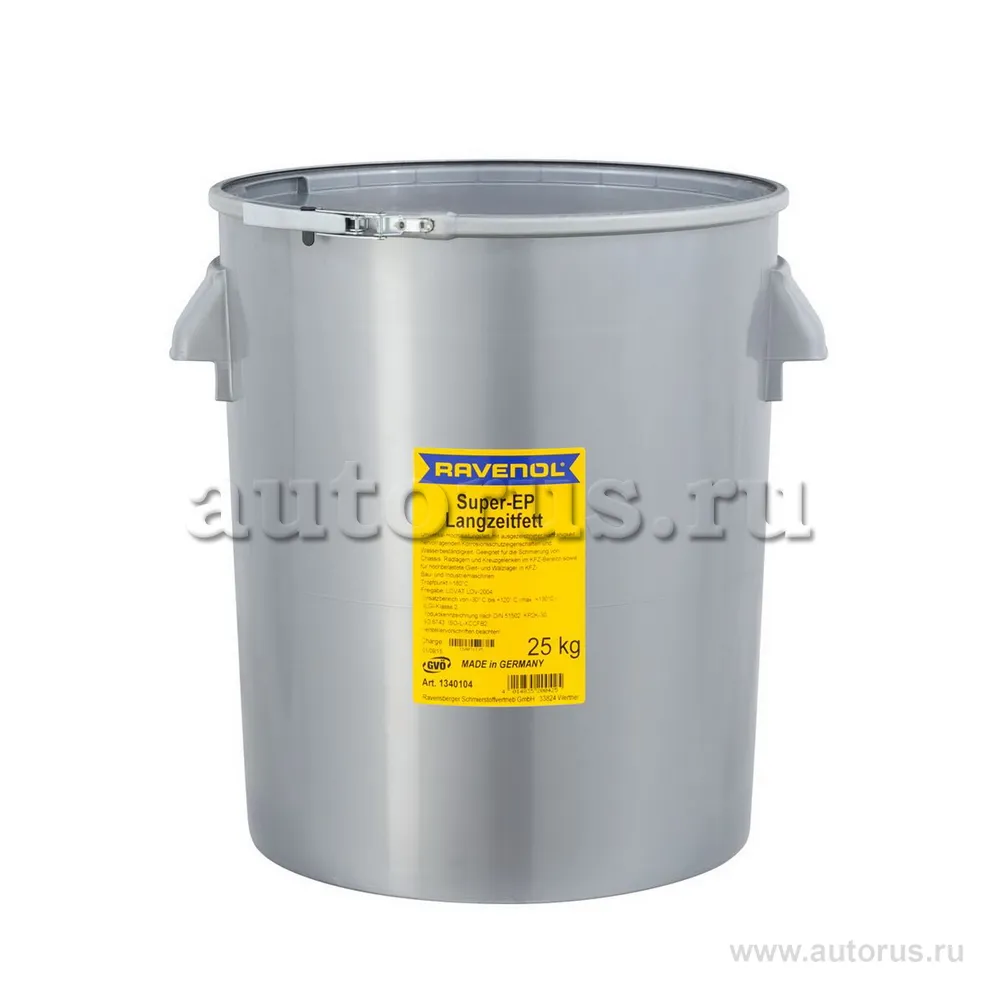 Смазка пластичная RAVENOL Super EP-Langzeitfett 25 кг Ravenol 1340104-025