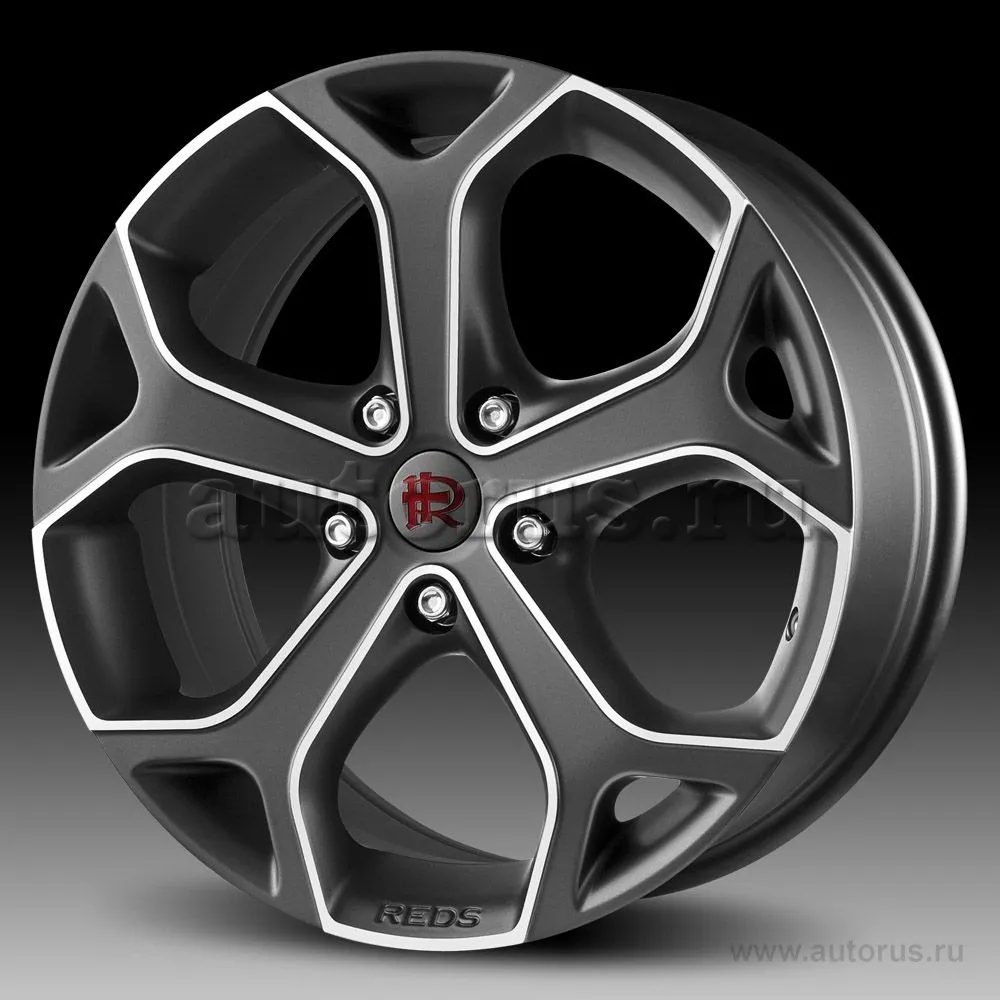 Диск литой R17 7.5J 4x108/65.1 ET25 MOMO (REDS) DARK BLADE Matt Antrac.-Polished WDBA75725408