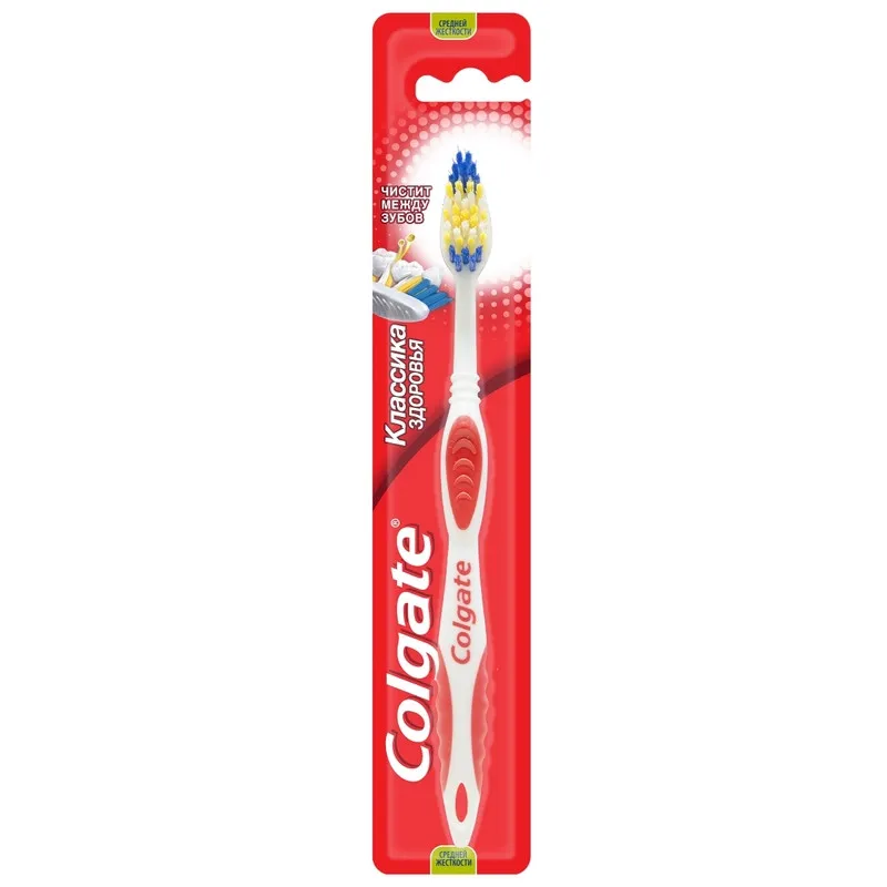 Зубная щетка Colgate Классика Плюс средние 559695