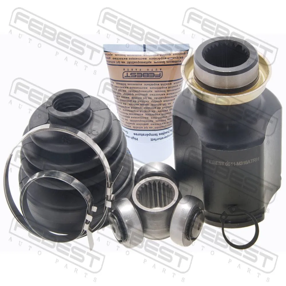 ШРУС внутренний R 22x43x28 MAZDA 3 BK 2003-2008 FEBEST 0511-M316ATRH