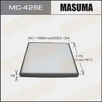 Воздушный фильтр Салонный AC-303E Masuma (140) MASUMA MC426E