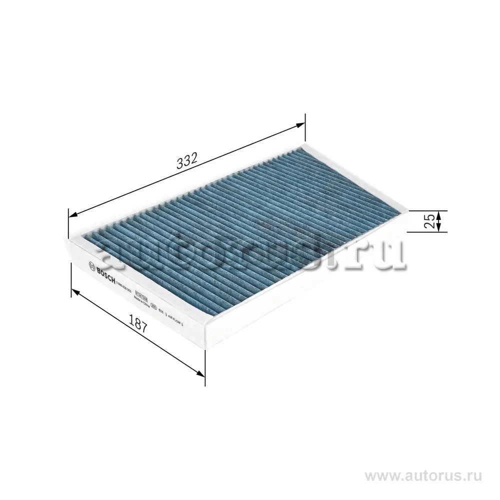 Фильтр салона угольный BOSCH 0986628503