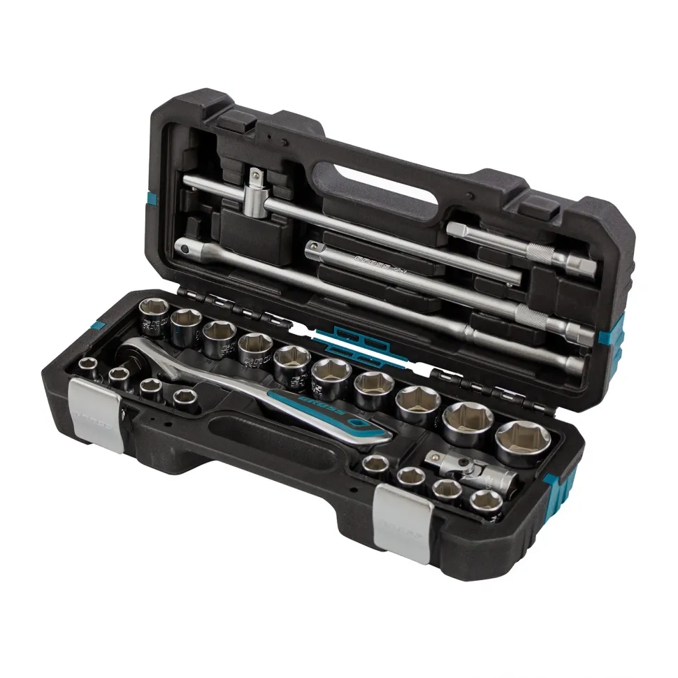 Набор инструментов 24 пред. , 120 зубьев, CrV, 1/2 Gross GROSS 14147