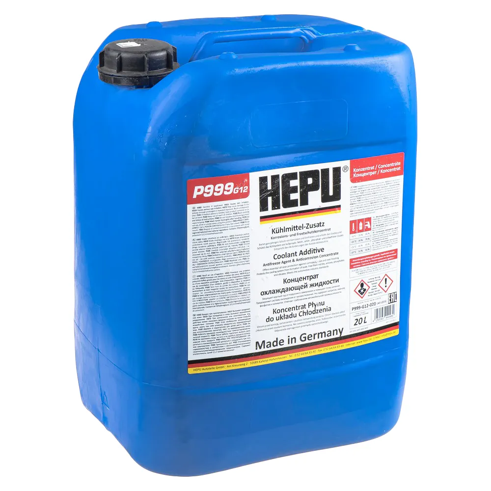 Антифриз красный 20l концентрат 11 -40c соответст категории g12 HEPU P999G12020