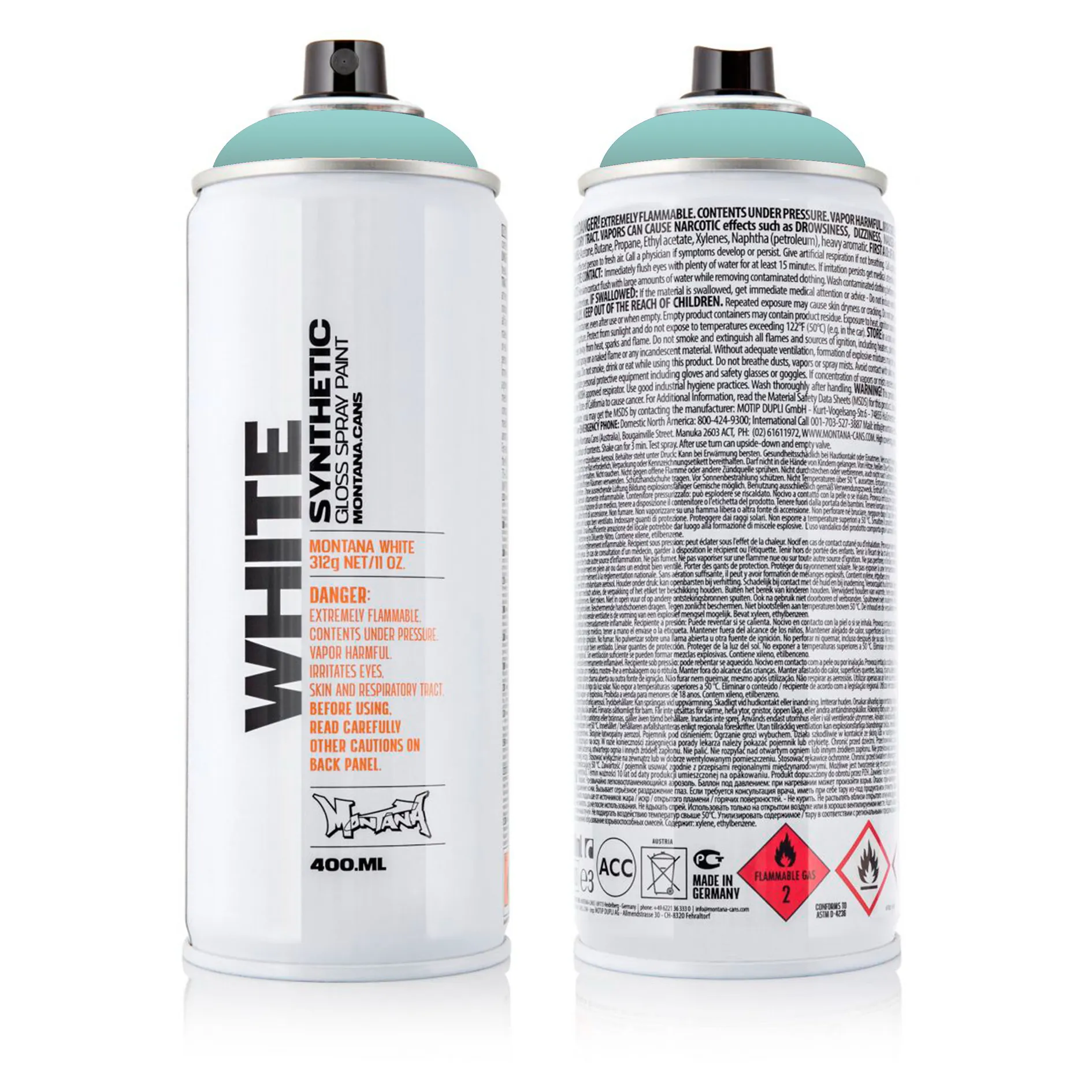 Краска WHITE немо MONTANA CANS 6320 WHT