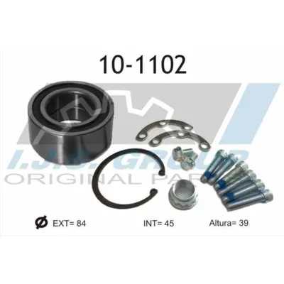 Подшипник ступичный MERCEDES-BENZ 190 2.0 2.0 D 2.0 D 2.5 E 1.8 E 2.0 E 2.0 E 2.3 E 2.3 E 2.3-16 E IJS 101102