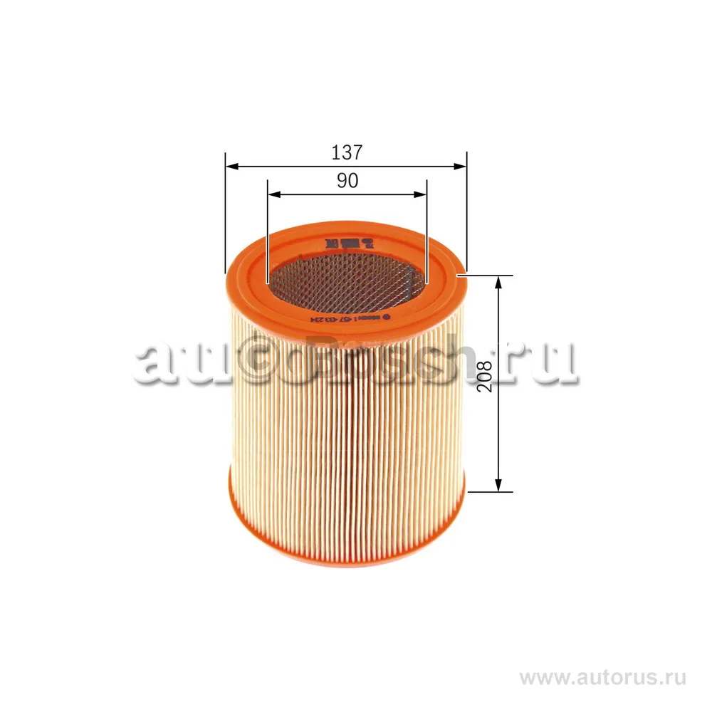 Фильтр воздушный BOSCH 1 457 433 234