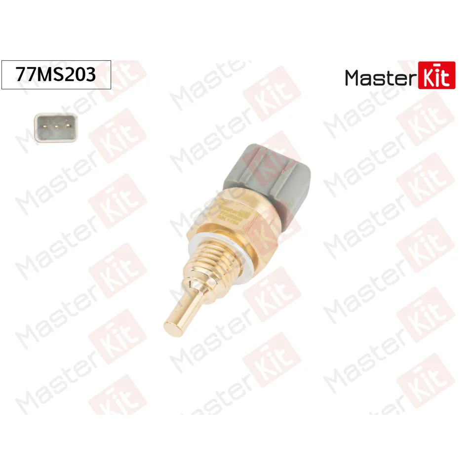 Датчик, температура ОЖ KIA RIO/SHUMA 00-05 MASTERKIT 77MS203