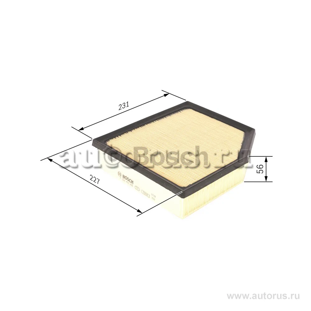 Фильтр воздушный BOSCH f026400456
