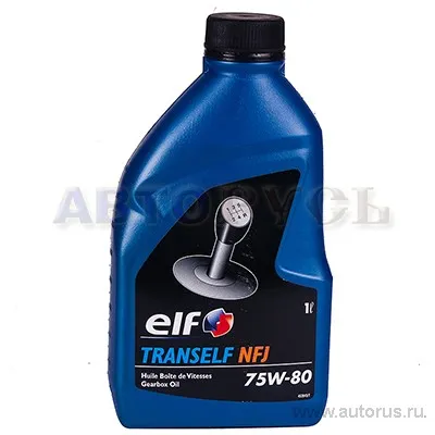 Масло трансмиссионное Elf TRANSELF NFJ 75W80 полусинтетическое 1 л 194757