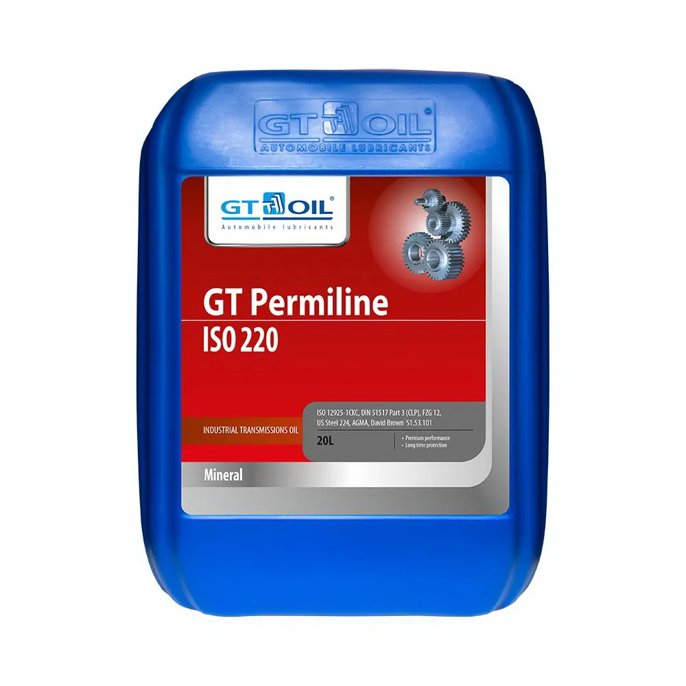 Масло индустриальное GT OIL GT Permiline ISO 220 минеральное 20 л 8717455002993