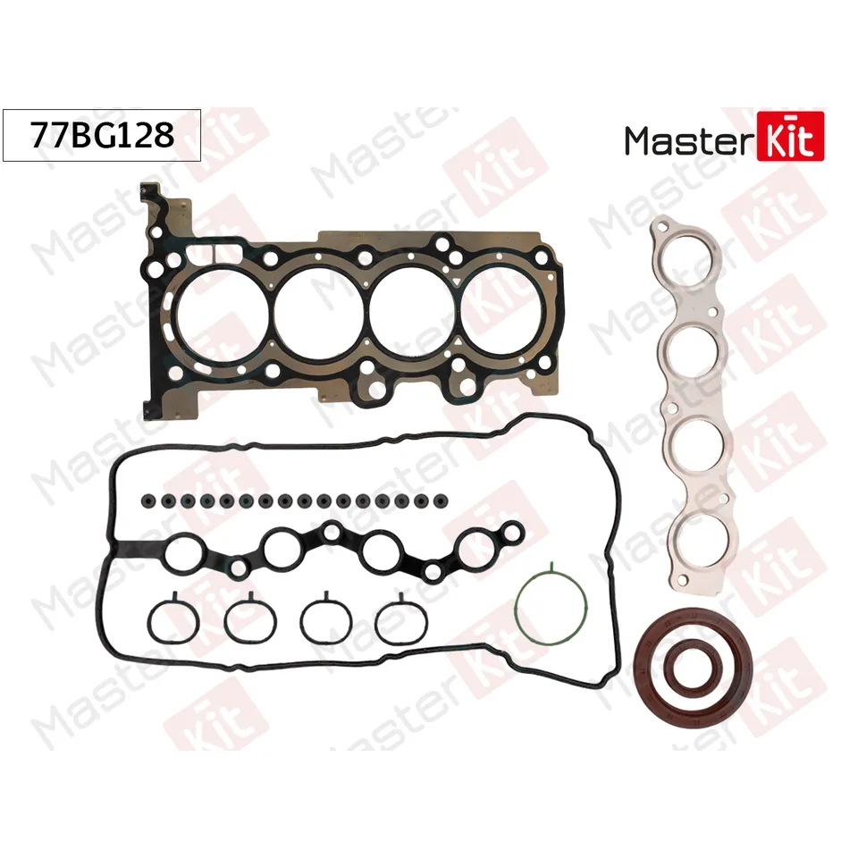 Комплект прокладок двигателя Kia CEE'D (JD) G4LC MASTERKIT 77BG128