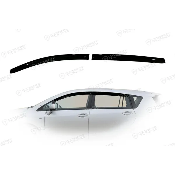 Дефлекторы боковых окон Toyota Verso 2009 Cobra tuning T24909