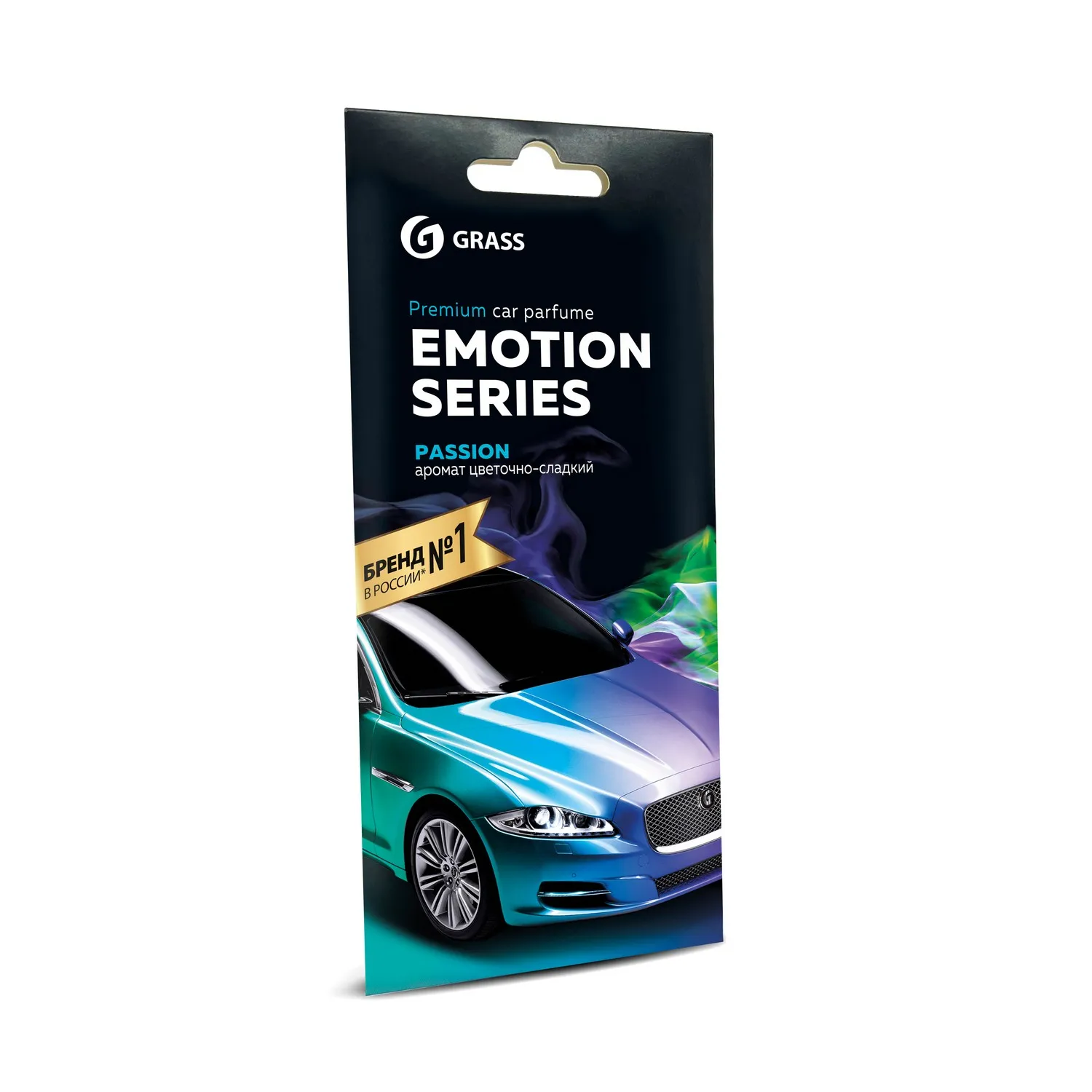 Ароматизатор воздуха картонный цветочно-сладкий Emotion Series Passion GRASS AC0199