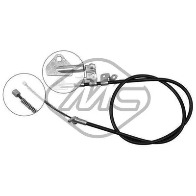 ТРОС РУЧНИКА TOY YARIS ALL DX-RH Metalcaucho 83472