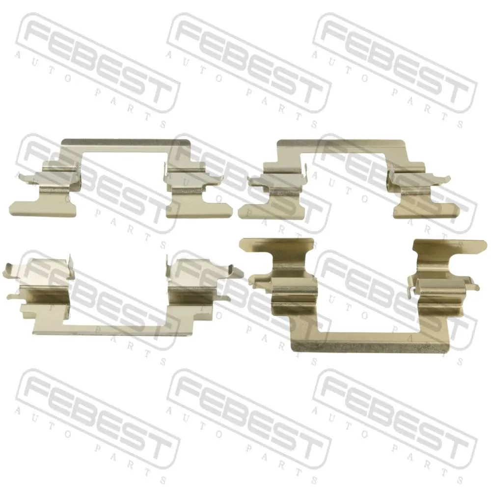 Монтажный комплект для дисковых колодок CITROEN C4 AIRCROSS FEBEST 0403-CS1AF