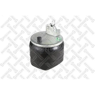 Пневмоподушка без стакана 1шп-шт. M16/24 смещ. 80+кроншт. 4 отв. V STELLOX 84-00259-SX