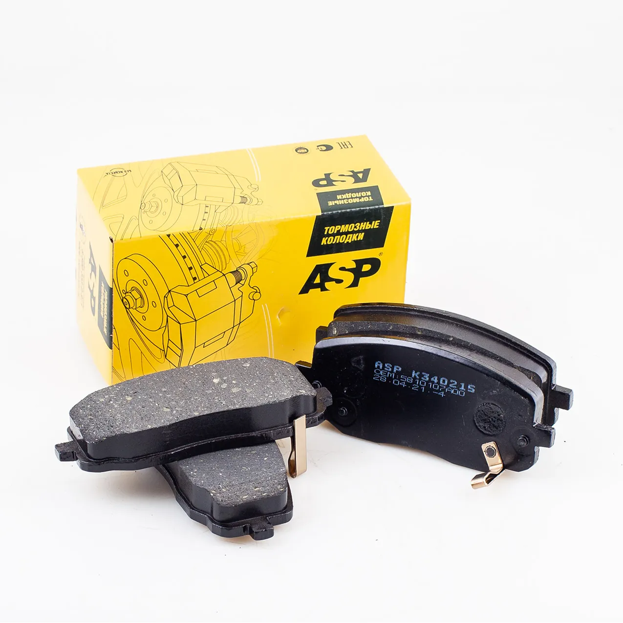 Колодки передние Kia Picanto ASP K340215