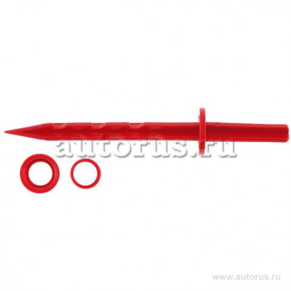 Колышек 20 см, с кольцом для крепления пленки, 10 шт в упаковке, красный Palisad 64434 PALISAD 64434