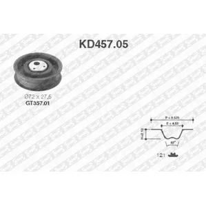 Комплект ГРМ SNR KD45705
