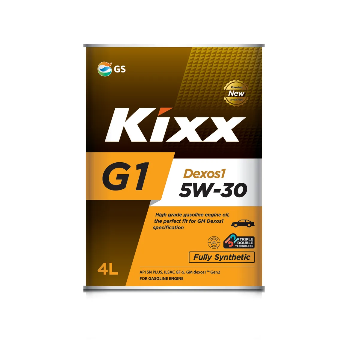 Масло моторное KIXX G1 Dexos1 SN Plus 5W-30 синтетическое 4 л L210744TE1