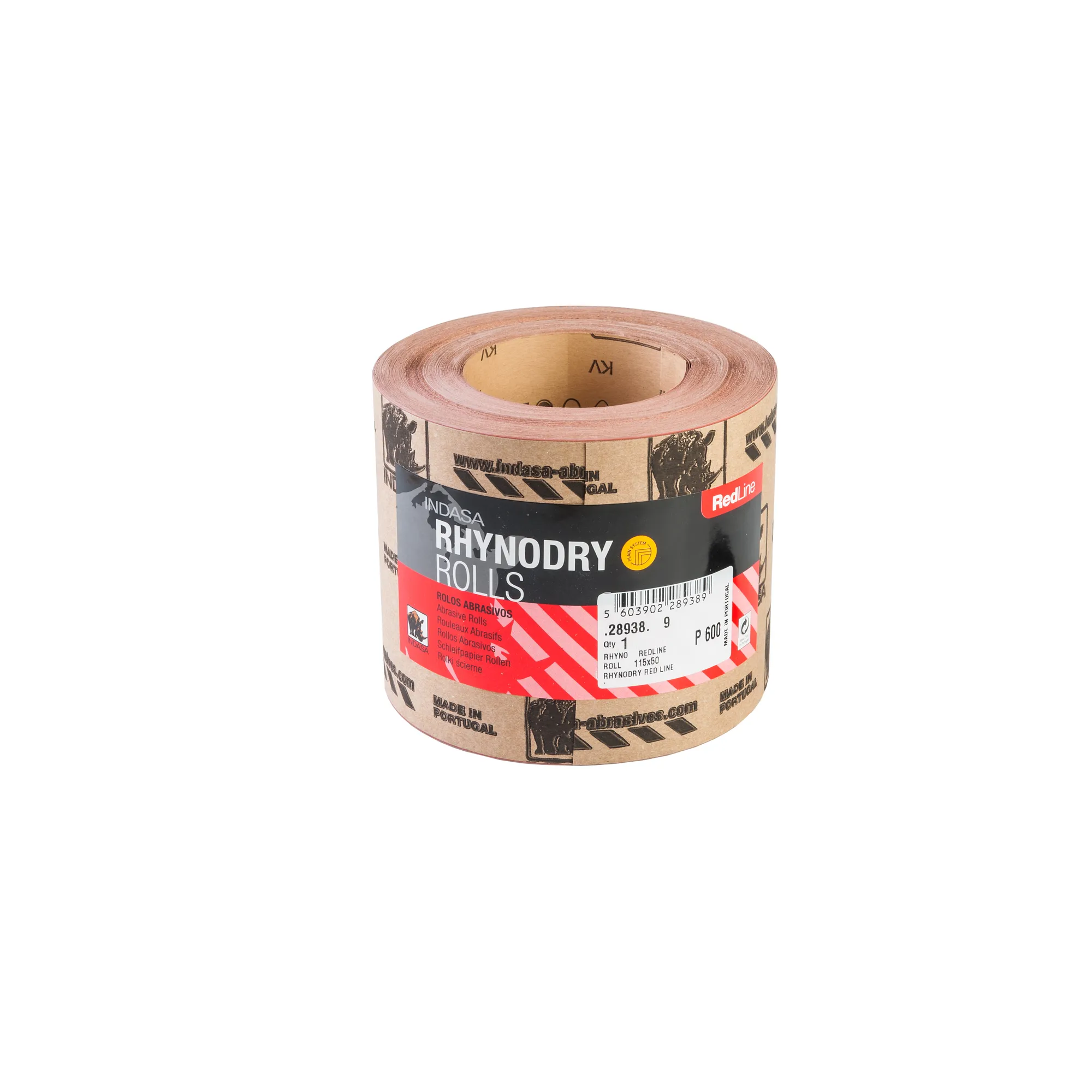 Рулон RHYNODRY 115 мм x50 м Р600 Indasa 28938
