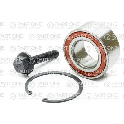 Подшипник ступичный front, AUDI 80 92>, 100 88>б 43x82x37 PART-ONE 1BK021