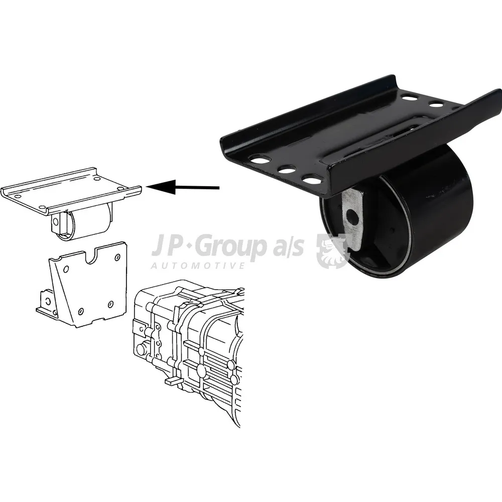 Опора КПП JP 1132400900