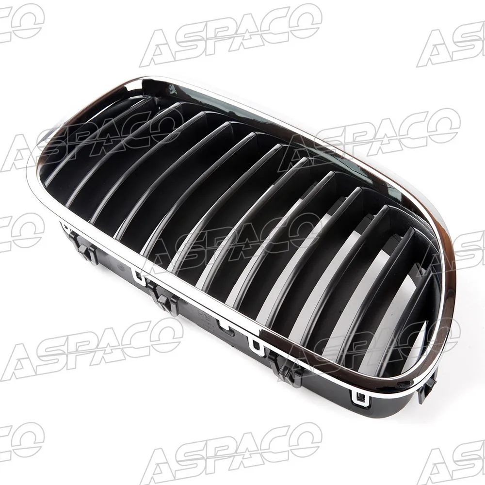 Решетка радиатора правая (R) BMW 5'F10/F11 (09-16) ASPACO AP650