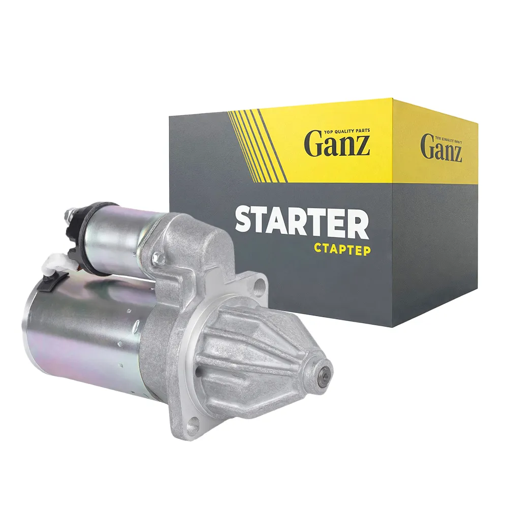 Стартер (12V/1,55KW/9 зубьев) для ГАЗ-3110, УАЗ дв 402 GANZ GRP14011