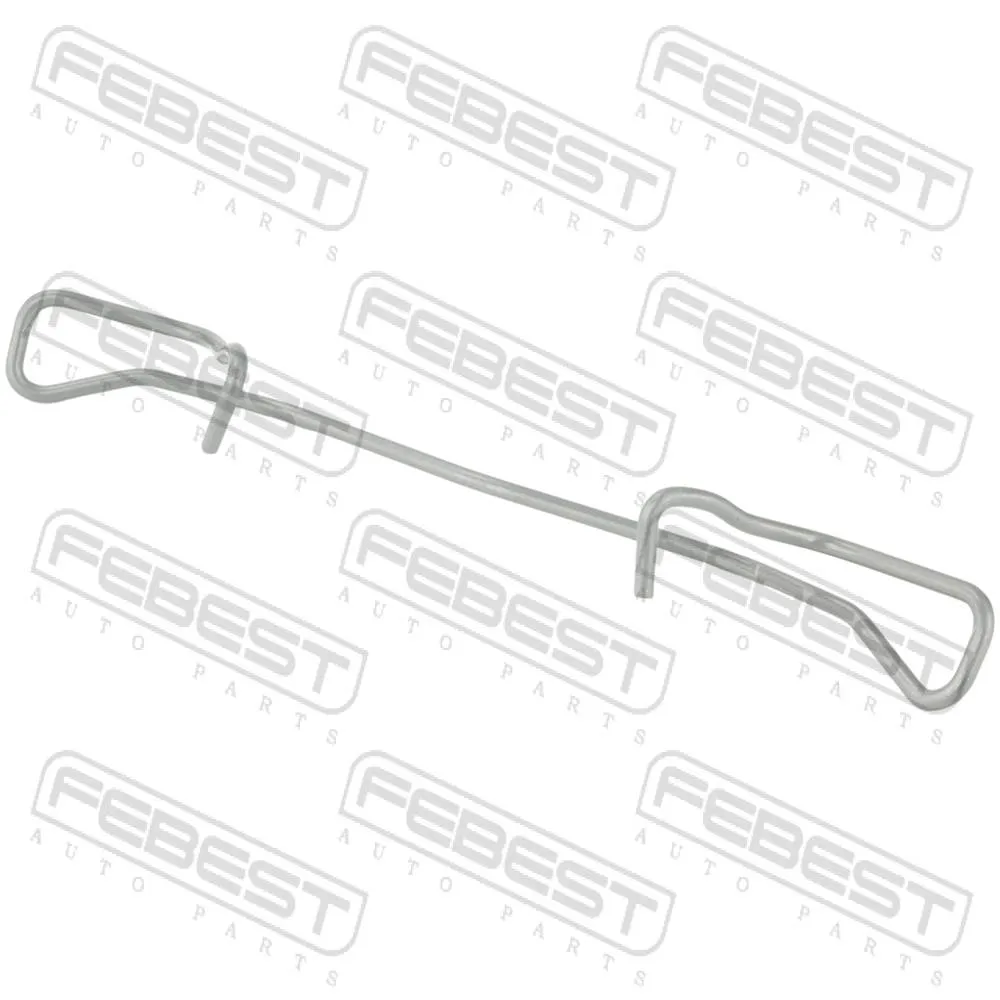 Пружина прижимная тормозных колодок AUDI A3 2016- FEBEST 0103-001